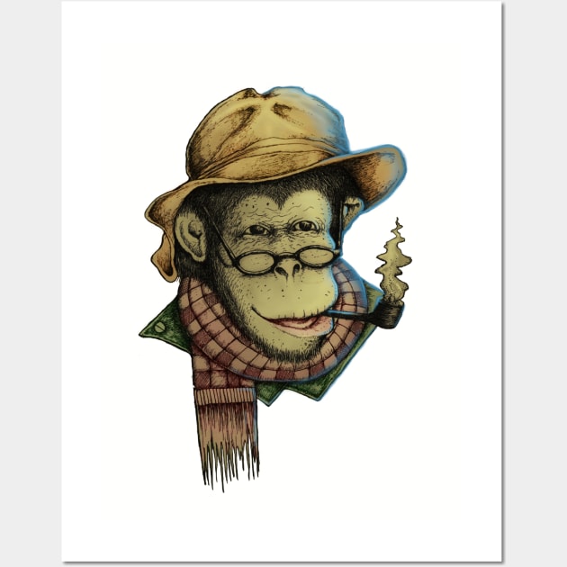 monkey Wall Art by kating